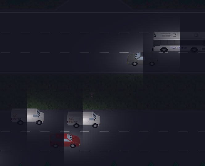 Image showing poorly done headlights
